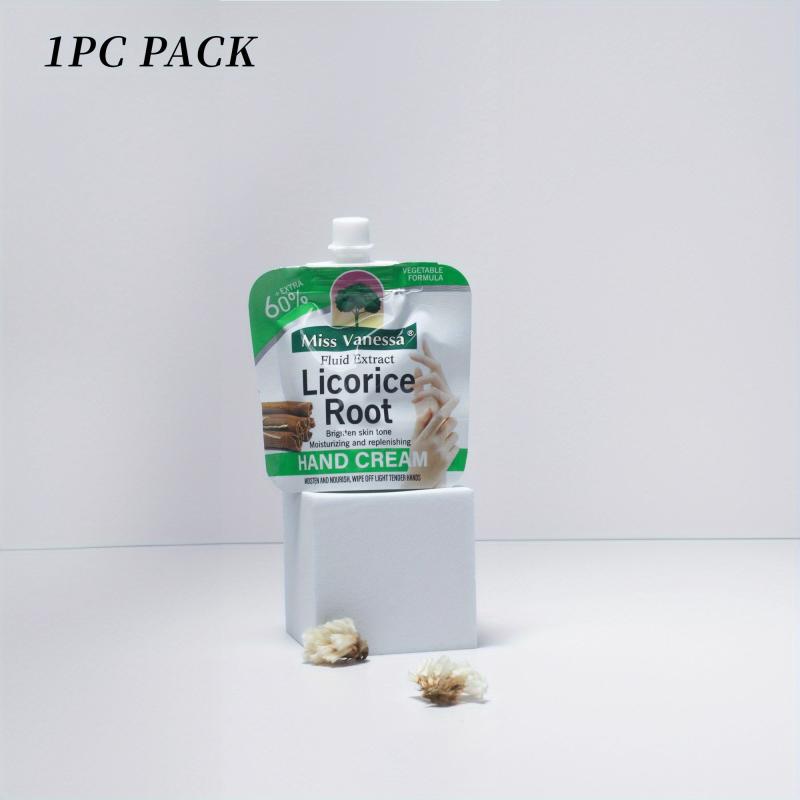 6pcs Licorice Root Moisturizing Hand Creams for Dry Skin