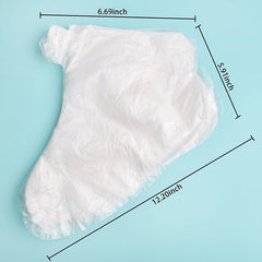 100pcs Disposable Foot Bags Detox Plastic Transparent SPA Covers