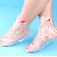 100pcs Disposable Foot Bags Detox Plastic Transparent SPA Covers
