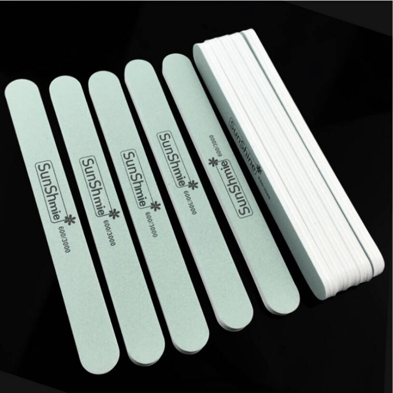 Dual Sided Plastic Polishing Stick for Jewelry and Nails