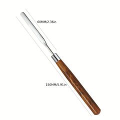 Stainless Steel Nail Art Mixing Spoon Spatula Tool