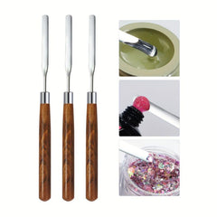 Stainless Steel Nail Art Mixing Spoon Spatula Tool