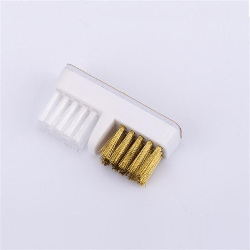 Nail Brush for Cleaning Drill Grinding Head Dual Brush Manicure Tools