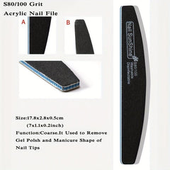 8 pcs Nail Care Kit Grit Sanding Polishing Files Sponge Buffer Manicure Tools