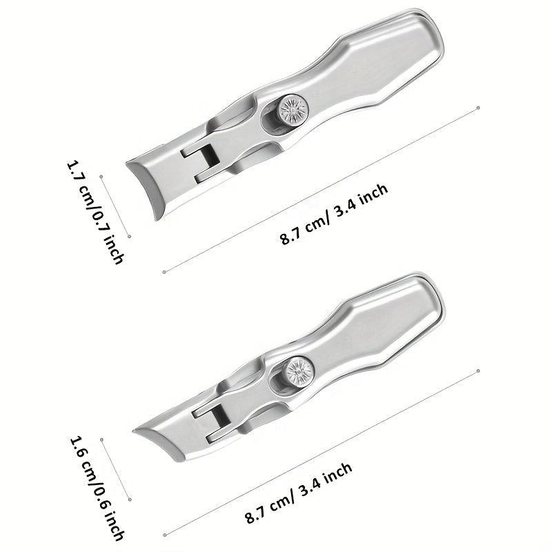 Wide Jaw Opening Nail Clipper Toenail Clippers Stainless Steel N