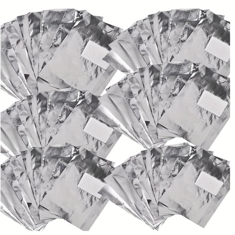 100Pcs Aluminium Foil Remover Wraps Nail Soak Off Acrylic Gel Polish Removal