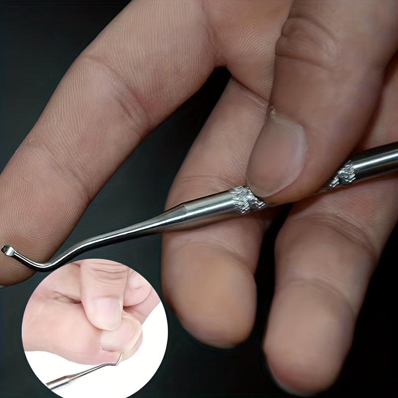 Ingrown Toenail Tool Double Ended Professional Care Lifter File Cleaner