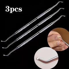 Ingrown Toenail Tool Double Ended Professional Care Lifter File Cleaner
