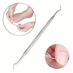 Ingrown Toenail Tool Double Ended Professional Care Lifter File Cleaner