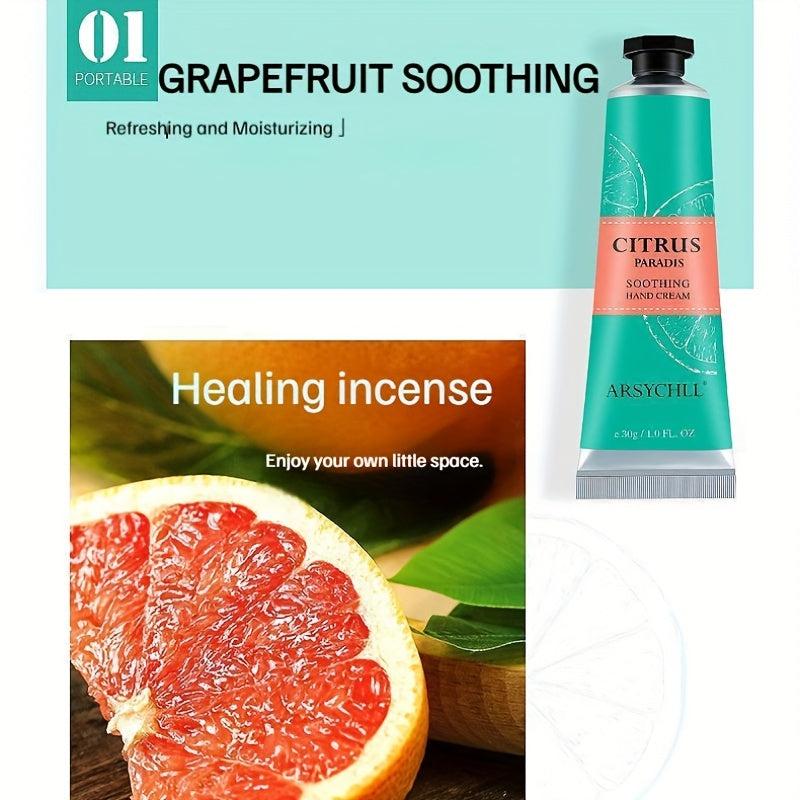 Moisturizing Hand Cream Set, Holiday Gift for Her, Travel Size Lotion