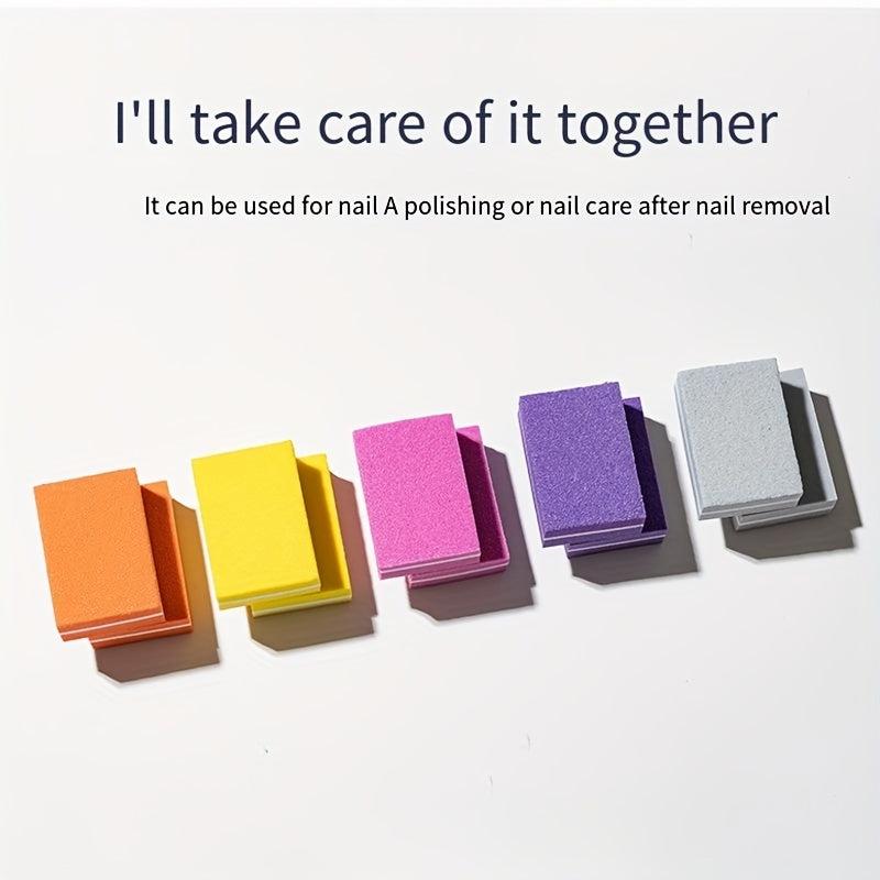 35pcs Mini Nail Buffer Mini Nail File Nail Buffer Blocks For Acrylic Nails