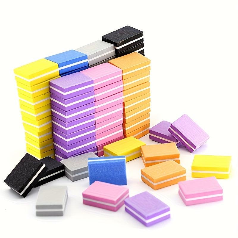 35pcs Mini Nail Buffer Mini Nail File Nail Buffer Blocks For Acrylic Nails