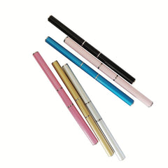 Double Head Nail Art Brush Flat Round Glue Pen Manicure Tool