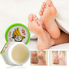 Moisturizing Coconut Banana Foot Cream for Dry Skin, 4pcs