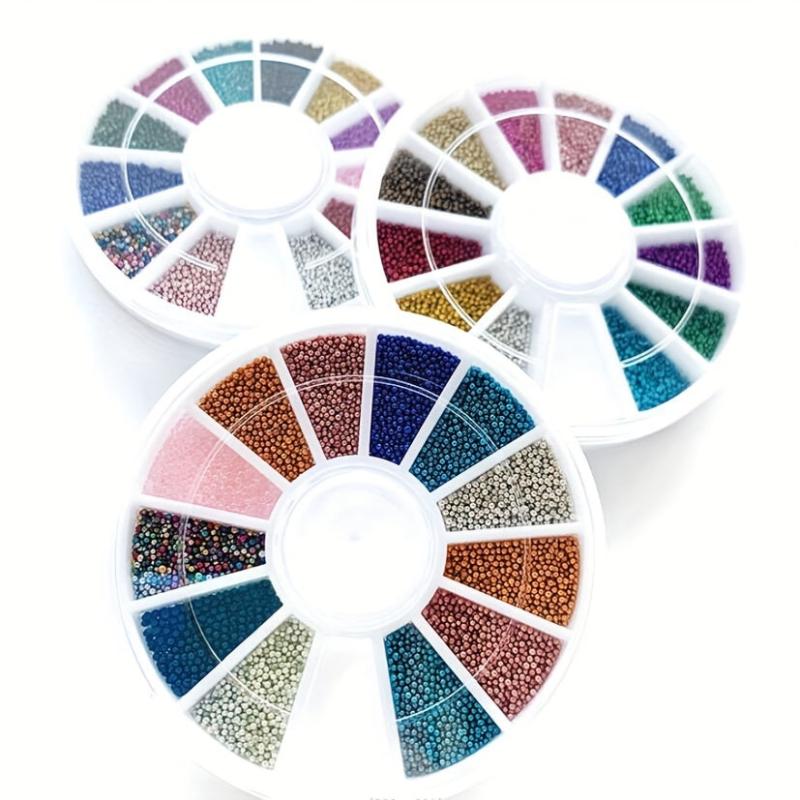 Caviar Nail Art Steel Ball Beads Manicure Accessories Nail Charms