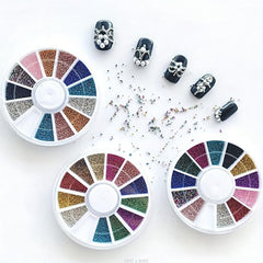Caviar Nail Art Steel Ball Beads Manicure Accessories Nail Charms