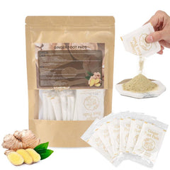 30 pcs Natural Ginger Foot Pads for Deep Cleansing Foot Care