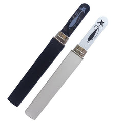 Crystal Glass Nail File with Case for Women