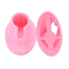 4 Pcs Pink Nail Polish Stand Holder Spill-proof for Home Salon Schools