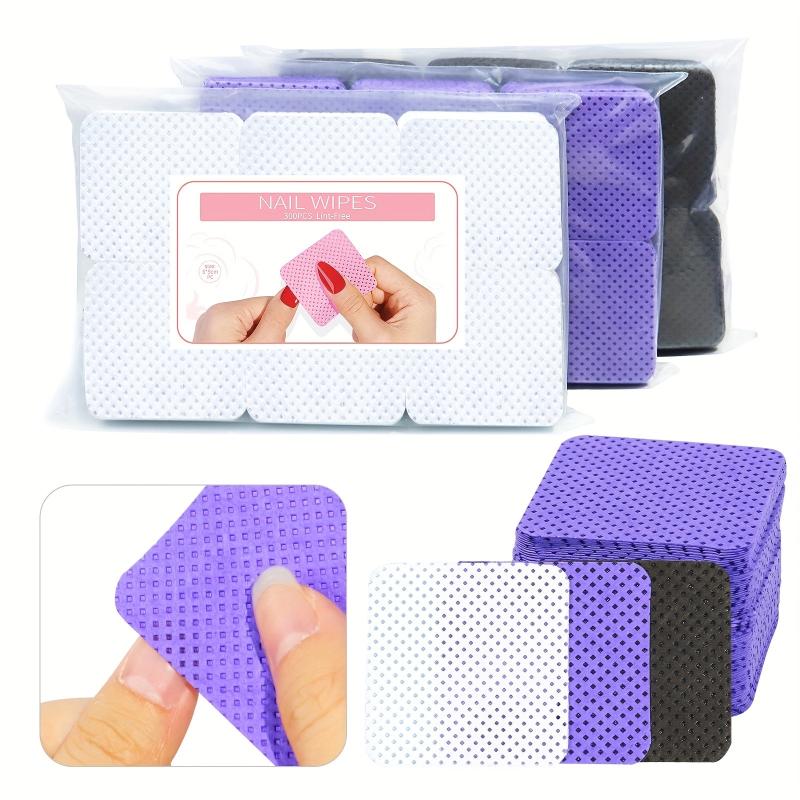 Non-Lint Nail Wipes for Eyelash Extensions - Gentle on Nails