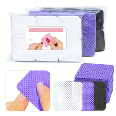 Non-Lint Nail Wipes for Eyelash Extensions - Gentle on Nails