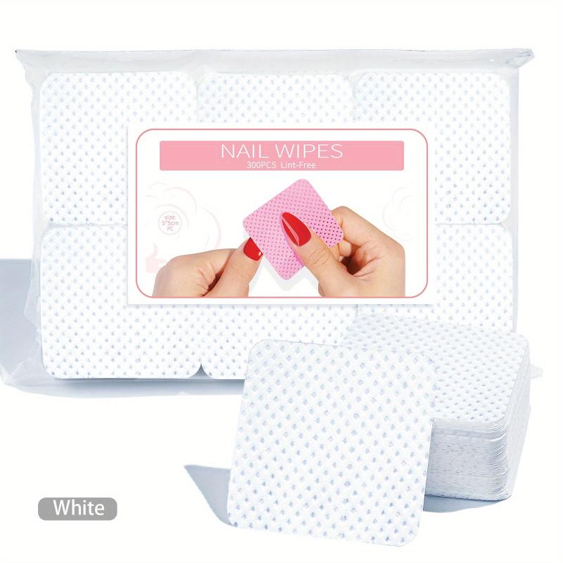 Non-Lint Nail Wipes for Eyelash Extensions - Gentle on Nails