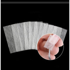 20pcs Glass Fiber Sheet Set Manicure Extension Fiber Silk Nail Anti-cracking