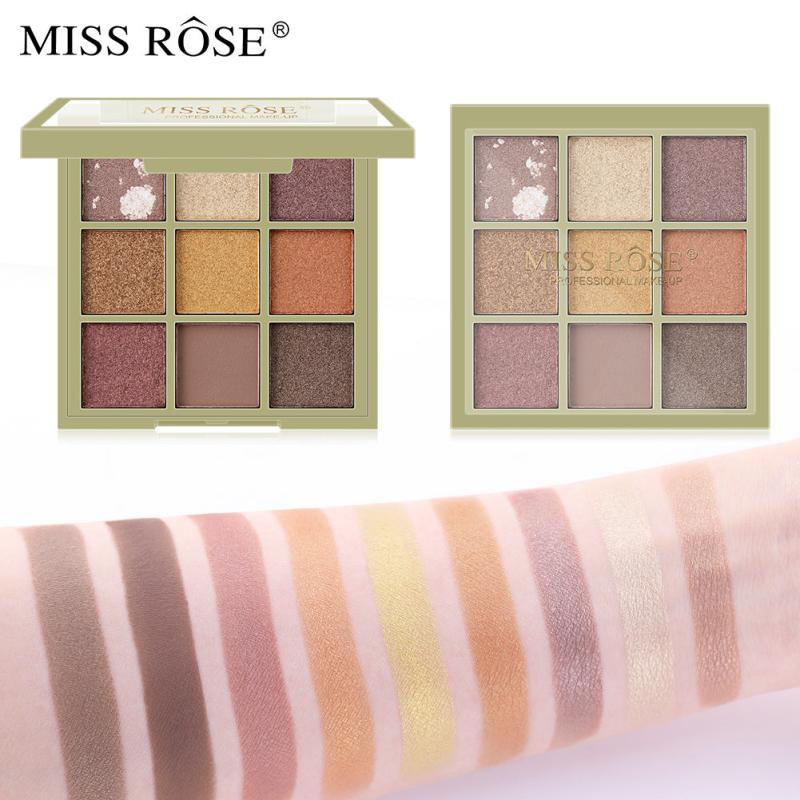 Pearly 8 Colors Matte Eyeshadow Palette Natural Waterproof Pigment