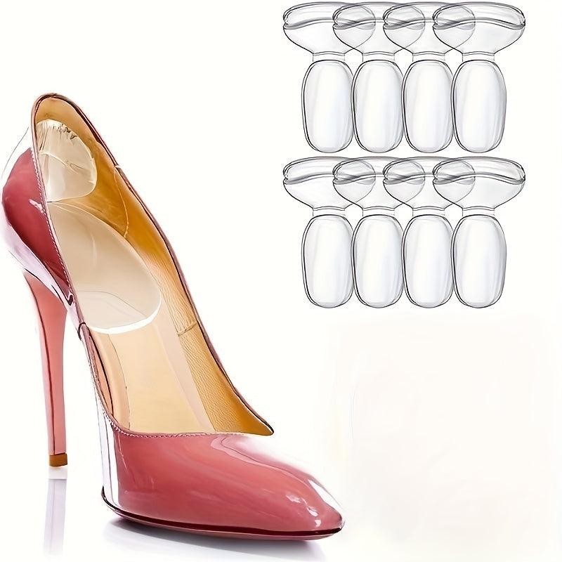2pcs Soft Silicone High Heel Grips Arch Support Insoles Foot Heel Protector