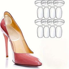 2pcs Soft Silicone High Heel Grips Arch Support Insoles Foot Heel Protector