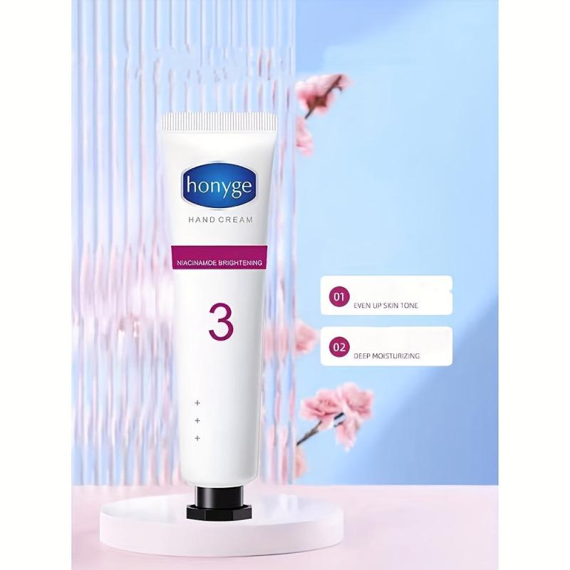 Niacinamide Brightening Hand Cream Set - Moisturizing & Hydrating for Dry Skin