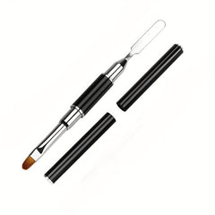 Dual Ended Poly Gel Brush & Picker 2 IN 1 Nail Brush And Spatula