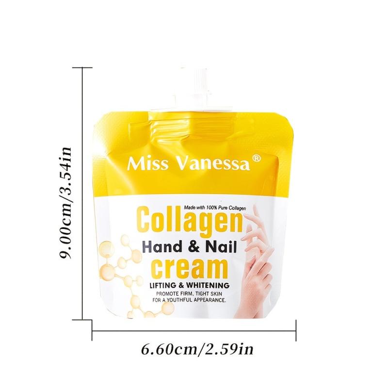 6pcs Collagen Moisturizing Hand Creams, Nourishing & Hydrating, Travel Size