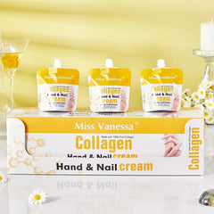 6pcs Collagen Moisturizing Hand Creams, Nourishing & Hydrating, Travel Size