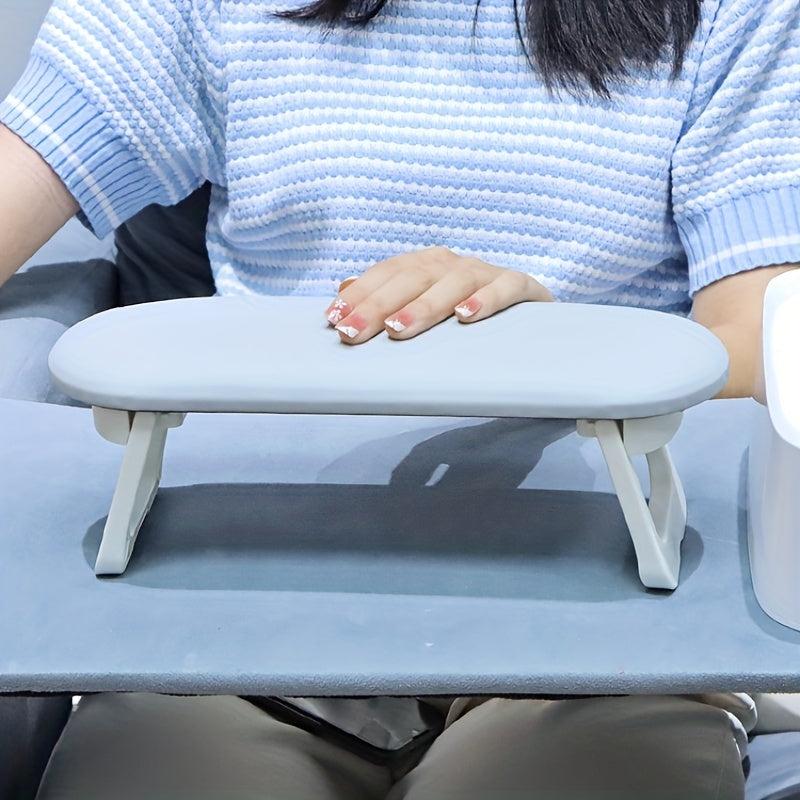 Foldable Nail Arm Rest PU Leather Nail Hand Rest For Nails