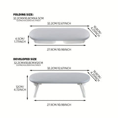 Foldable Nail Arm Rest PU Leather Nail Hand Rest For Nails