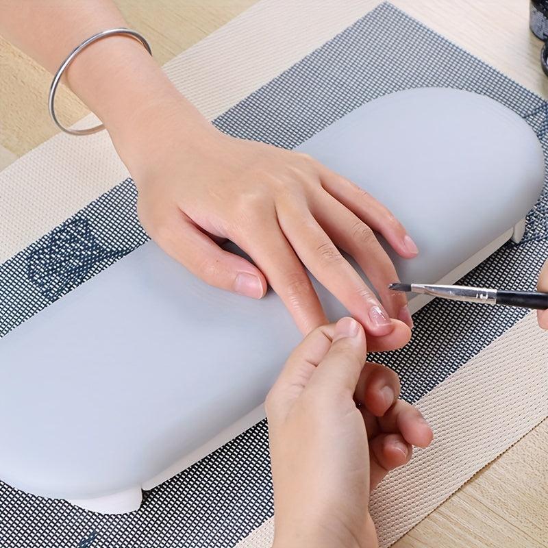 Foldable Nail Arm Rest PU Leather Nail Hand Rest For Nails