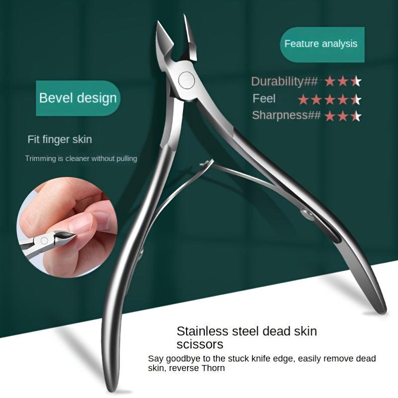 Mani-Pedi Care Kit Nail Cuticle Nippers Files Toe Splitter Softener