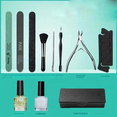 Mani-Pedi Care Kit Nail Cuticle Nippers Files Toe Splitter Softener