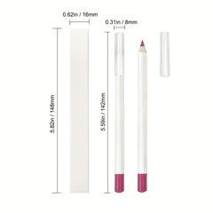 Waterproof Creamy Lipliner Pencil 27 Colors Seamless Velvet Lipstick Pencils