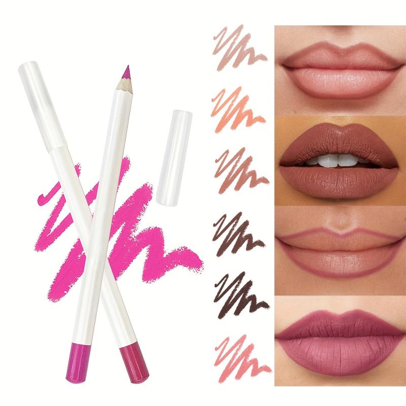 Waterproof Creamy Lipliner Pencil 27 Colors Seamless Velvet Lipstick Pencils