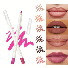 Waterproof Creamy Lipliner Pencil 27 Colors Seamless Velvet Lipstick Pencils