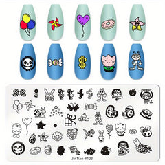 Stainless Steel Nail Stamping Plates for Creative Nail Art Designs