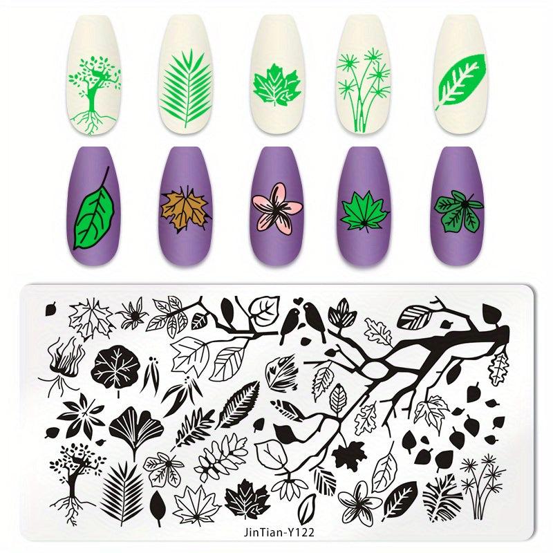 Stainless Steel Nail Stamping Plates for Creative Nail Art Designs