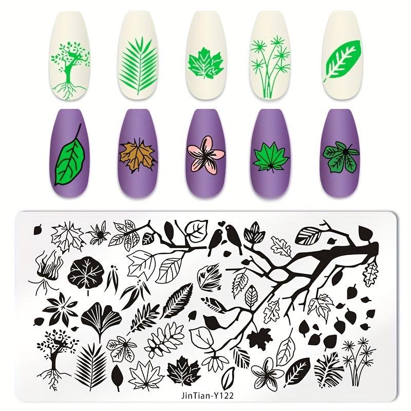 Stainless Steel Nail Stamping Plates for Creative Nail Art Designs