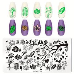 Stainless Steel Nail Stamping Plates for Creative Nail Art Designs