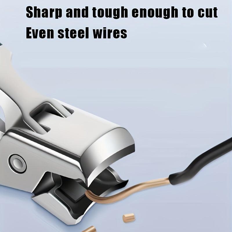 Sturdy Stainless Steel Nail Clippers Large Opening Pliers