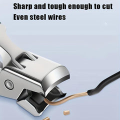 Sturdy Stainless Steel Nail Clippers Large Opening Pliers