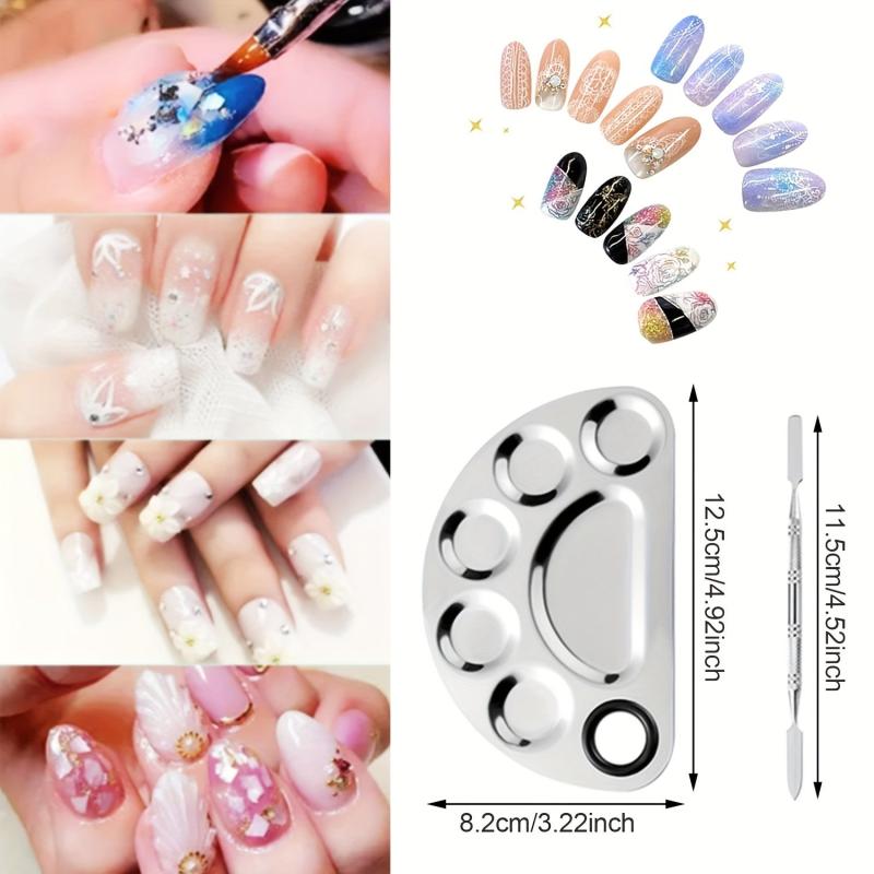 33 Pcs Acrylic Nail Art Brushes Set Nail Dotting Tools Nail Dust Brush Striping