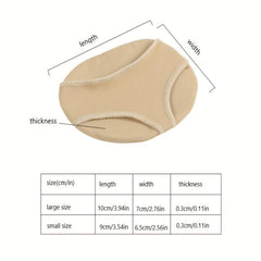 Foot Cushions Metatarsal Pads Soft Gel Forefoot Pads for Women Men